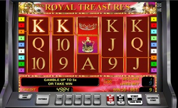 Мобильная версия Royal Treasures